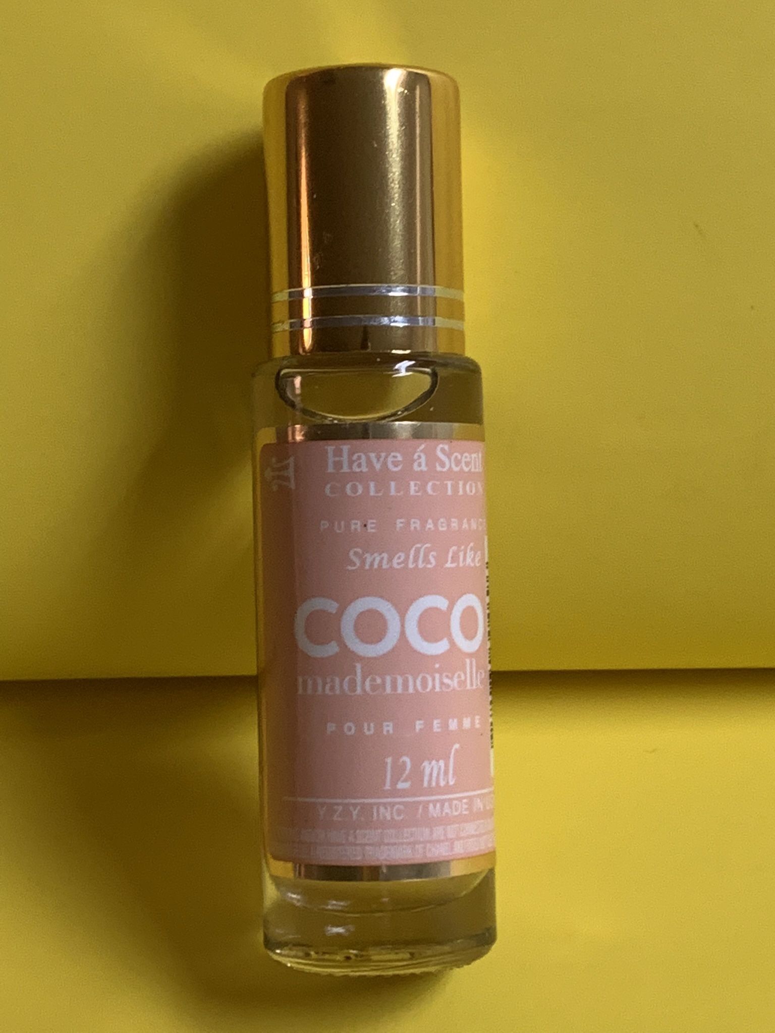 Perfume Extract Oil Coco Mademoiselle