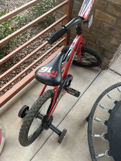 Boys Bike with Training Wheels