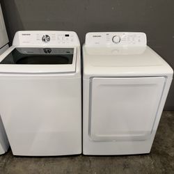SAMSUNG XL CAPACITY WASHER DRYER ELECTRIC SET 