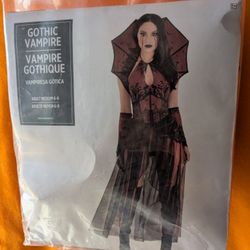 Gothic Vampire Adult Costume - NEW
