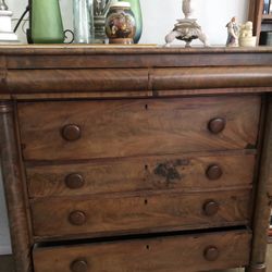 1880 Wooden Dresser