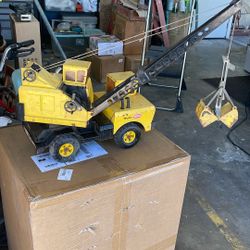 70s tonka toy crane