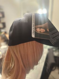Clip-In Hair Extensions Blonde