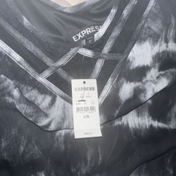 $40/obo Women’s Hi-low dress from Express New w/tags, sz.L paid $88