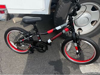 Guardian 16in wheels bike black and red excellent shape
