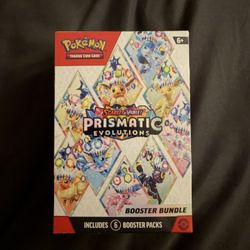 Pokemon Prismatic Evolutions Booster Bundle