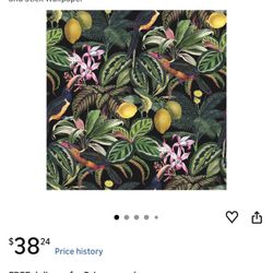 4 For $20 Multicolor Mirage Oasis Peel and Stick Wallpaper