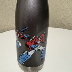 Loot Crate DX Transformers Stainless Steel Water Bottle - New