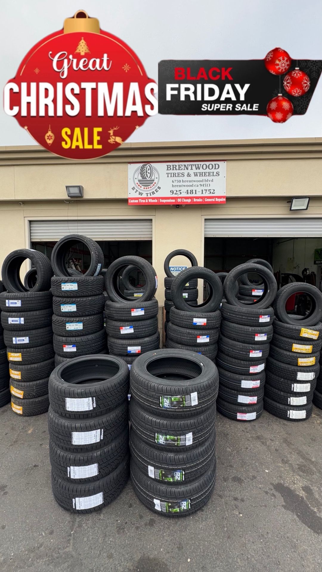 245-45R18 Brand New Tires On Sale