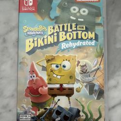 SpongeBob Battle For Bikini Bottom Nintendo Switch