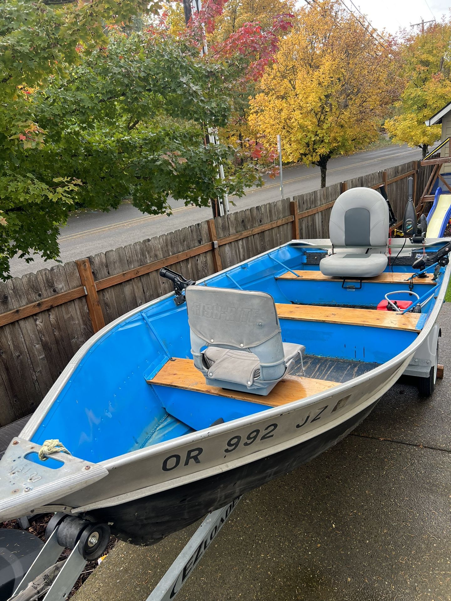 Aluminum Fishing Boat