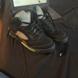 Air jordan 5 aqua