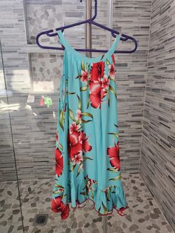 Girl Hawaiian Summer Dress