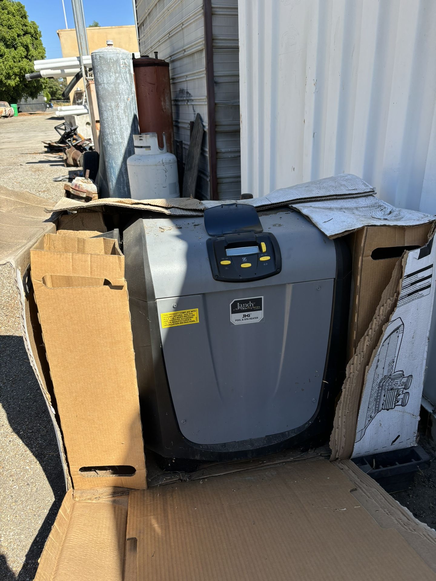 Jandy JXI400NK 400K BTU NG VersaFlo Pool Heater
