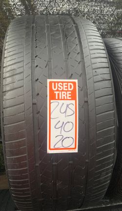 Tires 245/40/20 Bridgestone