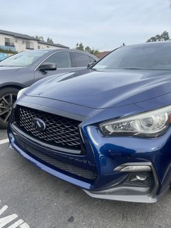 Infiniti Q50 18+ Black Gloss Grill