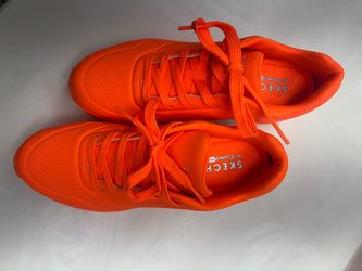 Neon orange sketchers. W-7.5