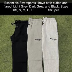 Essentials Fear Of God Pants
