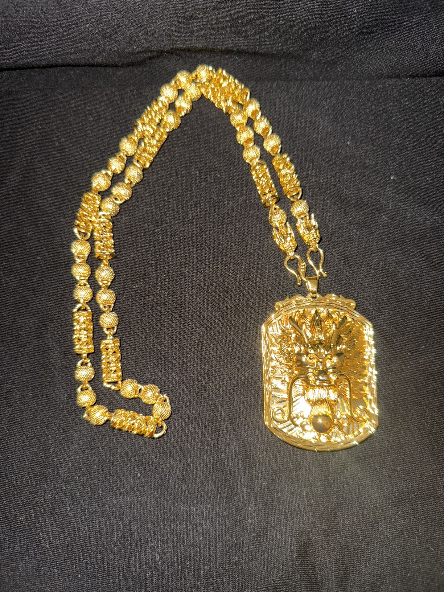 24K Plated Gold Chain