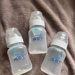 Brand New Open Boxed Philips Avent 3pk Anti-Colic Bottle with AirFree Vent - Clear - 9oz