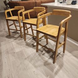 Counter Height Chairs/Stools Magnolia Home By Joanna Gaines (Set Of 3)
