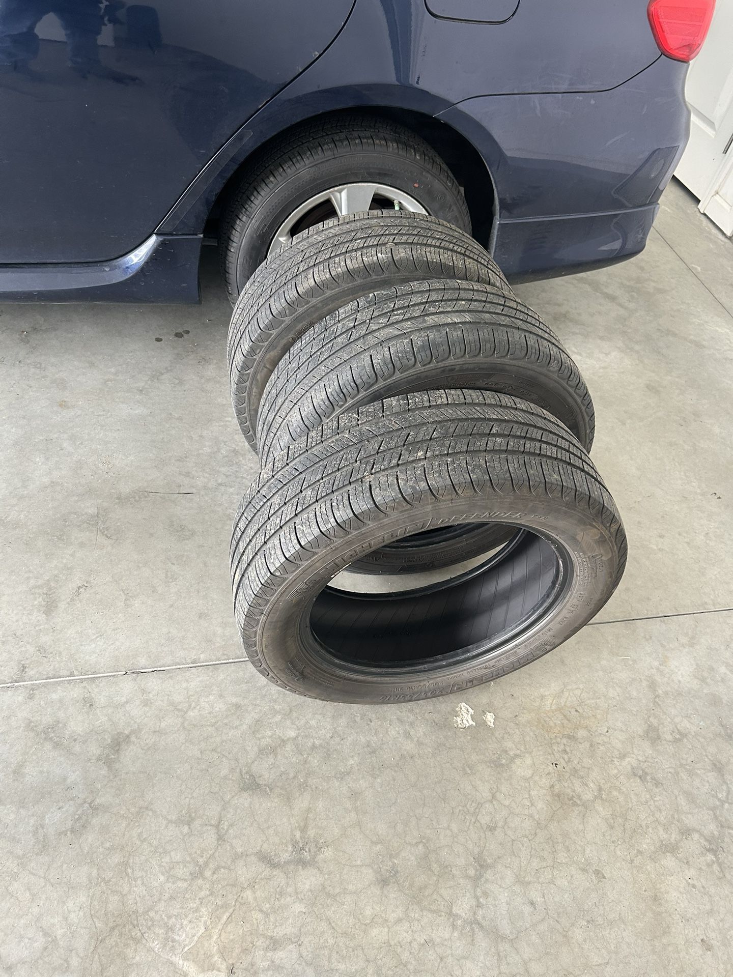 3 Car Tires 205-55-R16 / Read Below ⬇️