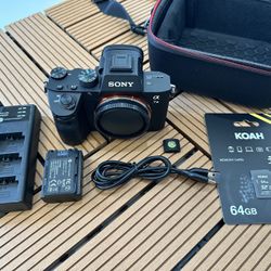 Sony A7III mirrorless Digital Camera Body