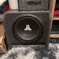 JL audio  Subwoofer 12 Inch & Box