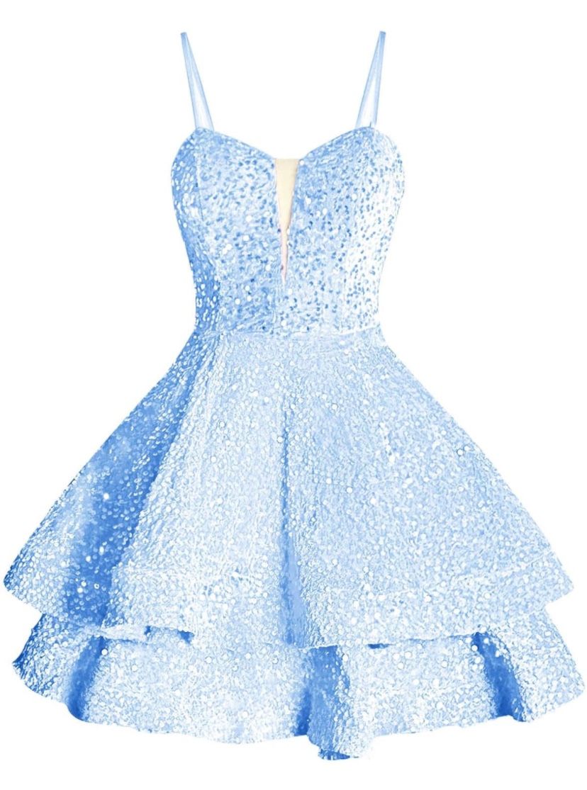 Sequin Short Homecoming Dress