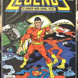 DC Six Art Mini Series Legends  Series 5 Mar 87