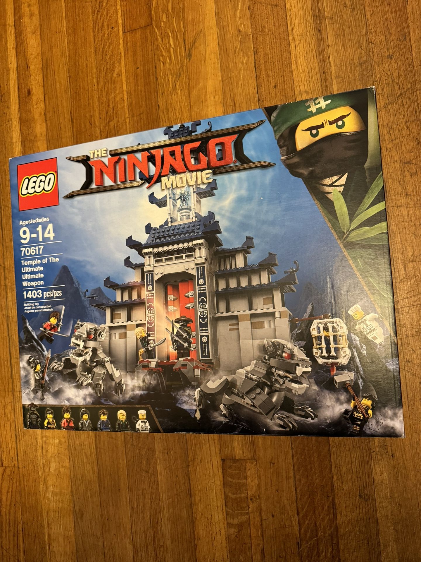 Lego Temple of The Ultimate Ultimate Weapon (70617) THE NINJAGO MOVIE Brand new