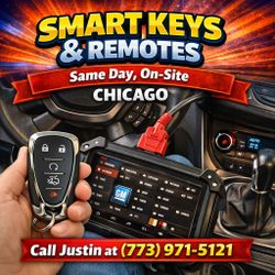 🔑 Lost Your Car Keys? Smart Key Remotes & Fobs 🚗 On-Site – Chicago