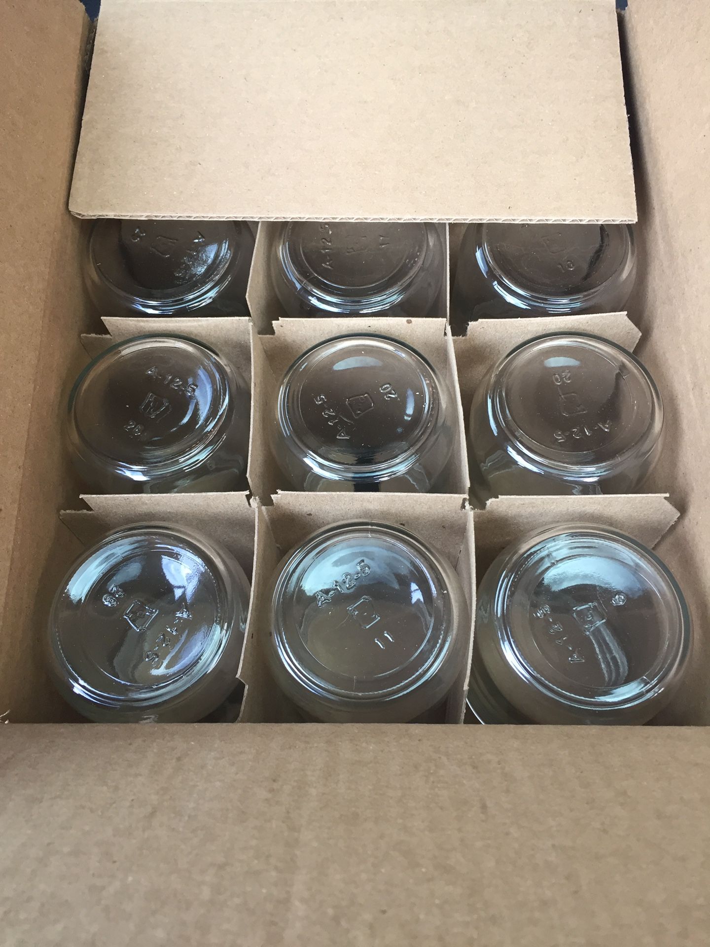 12 oz Mason Jars With Lids, Pack of 12