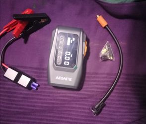 portable jump starter and air compressor