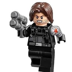 Lego Marvel Winter Soldier sh257 Minifigure