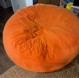 JAXX 5 foot overfilled Microfiber Beanbag