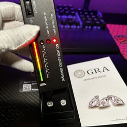 Vvs1 Diamond Passing Moissanite Square Halo Earrings 1ct