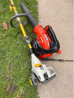 Ryobi Trimmer and Echo Blower