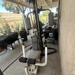 Complete Workout Machine Equipment Up To 220 Lbs