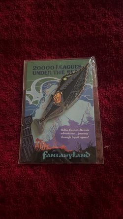 WDI - 20,000 Leagues Under the Sea - Fantasyland - Pins on Attraction Poster Cards