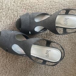 Black Dress Sandals 