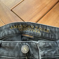 Was $100– Black American Eagle Jeans & Black Oakley Shorts