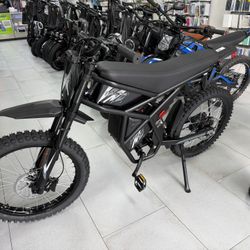 Ridingtimes GT73 Electric Dirt Bike 37MPH! Finance For $150 Down Payment!!