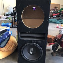 Speaker Box And Subwoofer Arc Audio