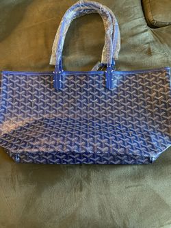 Blue Tote Bag 