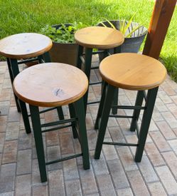 4 Chairs, Moderate Wear, Used Indoors, Good Condition