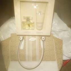 Coach Perfume Gift Set And Coach Purse