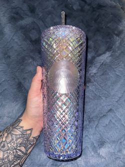 Iridescent Starbucks Cup w/ Straw