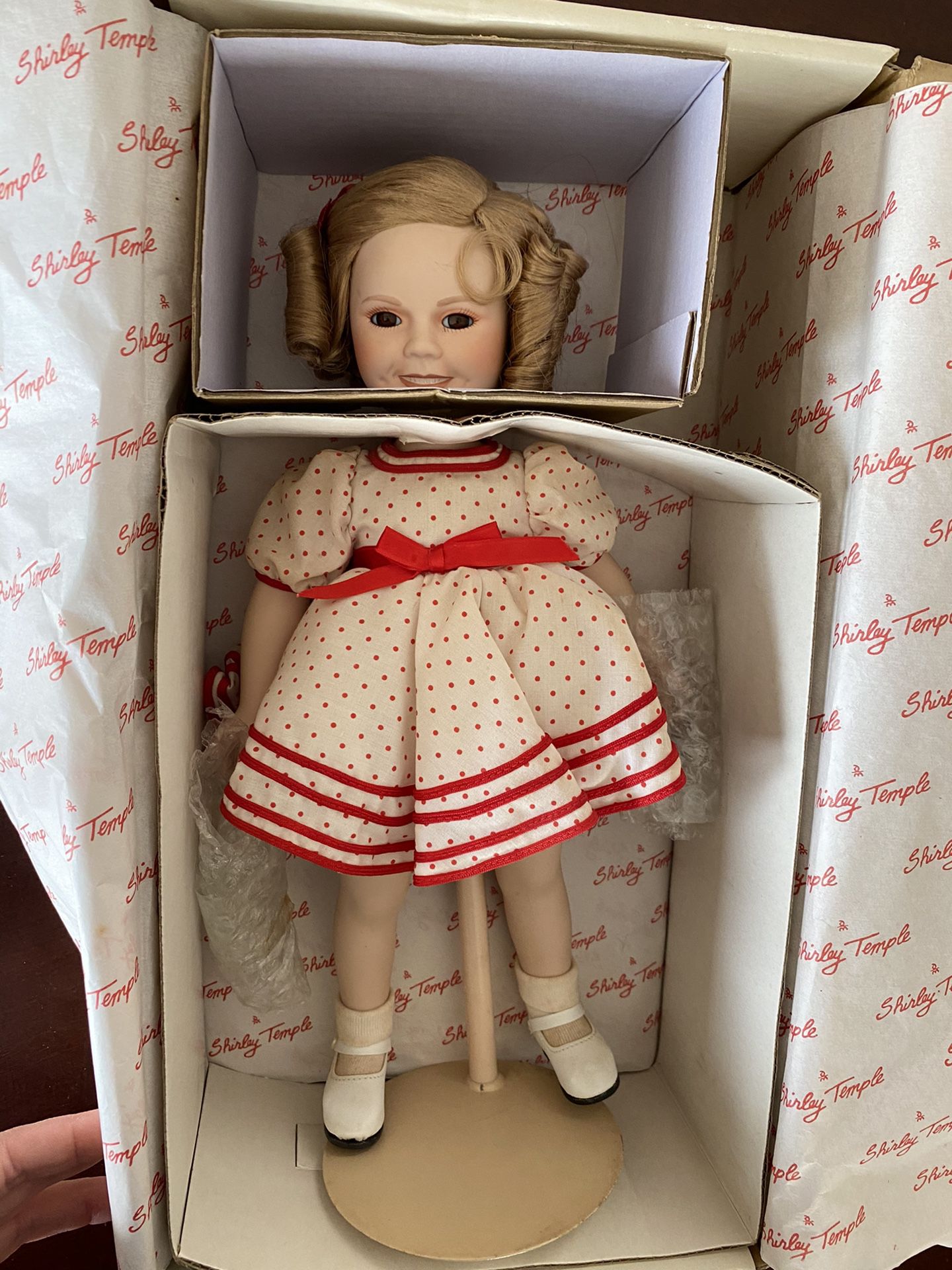 Shirley Temple porcelain doll