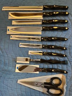 Vintage 10 piece NEW Cutco Cutlery